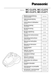 Panasonic MC-CL671 Manual De Instrucciones