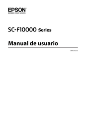 Epson SC-F10000 Serie Manual De Usuario