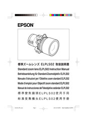 Epson ELPLS02 Manual De Instrucciones