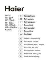 Haier HR-60/A Instrucciones De Uso