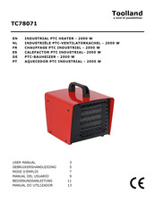 Toolland TC78071 Manual Del Usuario