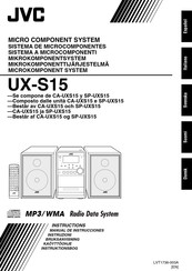 JVC UX-S15 Manual De Instrucciones