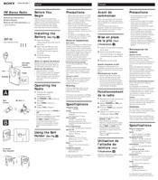 Sony SRF-46 Manual De Instrucciones