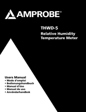 Amprobe THWD-5 Manual De Uso