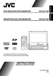 JVC KD-AV7100 Manual De Instrucciones