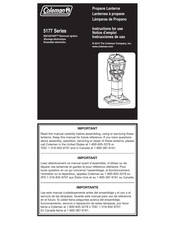 Coleman 5177 Serie Instrucciones De Uso