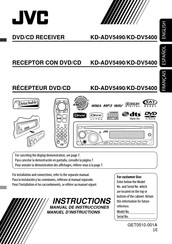 JVC KD-ADV5490 Manual De Instrucciones