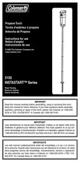 Coleman 3150 Instrucciones De Uso