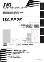 JVC UX-EP25 Manual De Instrucciones