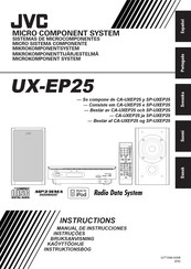 JVC CA-UXEP25 Manual De Instrucciones