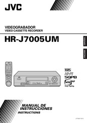 Jvc HR-J7005UM Manual De Instrucciones