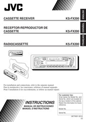 JVC KS-FX200 Manual De Instrucciones