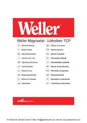 Weller TCP 12 Manual De Uso