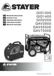 stayer GAV7500E Manual De Instrucciones