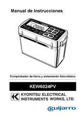 Guijarro KEW6024PV Manual De Instrucciones