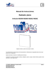 WilTec 60260 Manual De Instrucciones