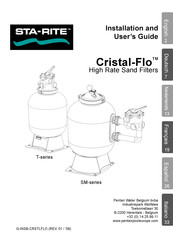 STA-RITE Cristal-Flo SM Serie Guía Del Usuario E Instalación