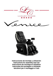 BH SHIATSU Venice M650N Instrucciones De Montaje Y Utilización