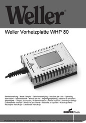 Weller WHP 80 Manual De Uso