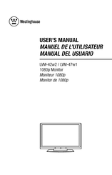 Westinghouse LVM-42w2 Manual Del Usuario