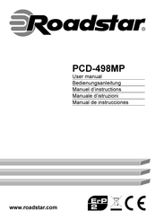 Roadstar PCD-498MP Manual De Instrucciones