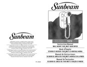 Sunbeam 1626 Manual De Instrucciones