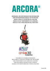 Arcora ANIKO 30 FOAMTEC Manual De Uso Y Mantenimiento