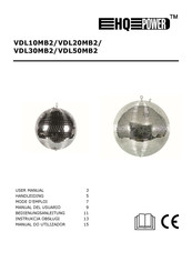 HQ-Power VDL20MB2 Manual Del Usuario