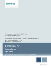 Siemens SIMOTICS XP 1MD4 Instrucciones De Servicio/Instrucciones De Montaje
