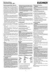 EUCHNER SGP2E-2131A-9C-DCX Manual De Instrucciones