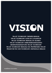 Vision TM-1200 Manual De Usuario