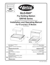 Hatco GLO-RAY GRFHS-21 Manual De Instalación Y Funcionamiento