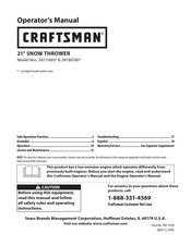 Sears CRAFTSMAN 247.88780 Serie Manual Del Operador