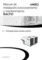 Lennox BALTIC BGK 025 Manual De Instalación, Funcionamiento Y Mantenimiento