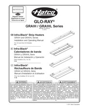 Hatco GLO-RAY Infra-Black GRAIHL-30 Manual De Instalación Y Operación