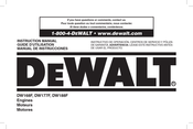 DeWalt DW168F Manual De Instrucciones