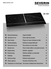 SEVERIN 1031000 Instrucciones De Uso