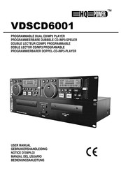 HQ-Power VDSCD6001 Manual Del Usuario