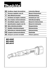 Makita BFL300F Manual De Instrucciones