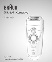 Braun Silk-épil Xpressive 7381 WD Manual De Usuario