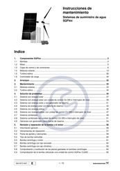 Grundfos SQFlex Instrucciones De Mantenimiento