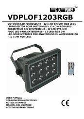 HQ-Power VDPLOF1203RGB Manual Del Usuario