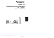 Panasonic PT-AE900E Instrucciones De Funcionamiento