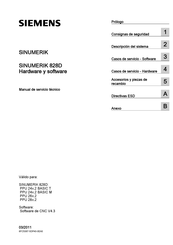 Siemens SINUMERIK Manual De Servicio