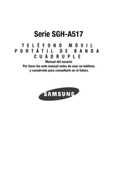 Samsung SGH-A517 Serie Manual Del Usuario