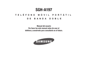 Samsung SGH-A197 Manual Del Usuario