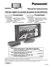 Panasonic TH-50XVS30U Manual De Instrucciones