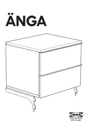 IKEA ÄNGA Manual De Instrucciones