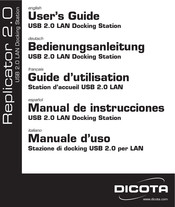 Dicota Replicator 2.O Manual De Instrucciones