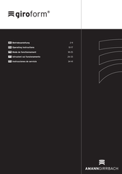 Amann Girrbach giroform Instrucciones De Servicio